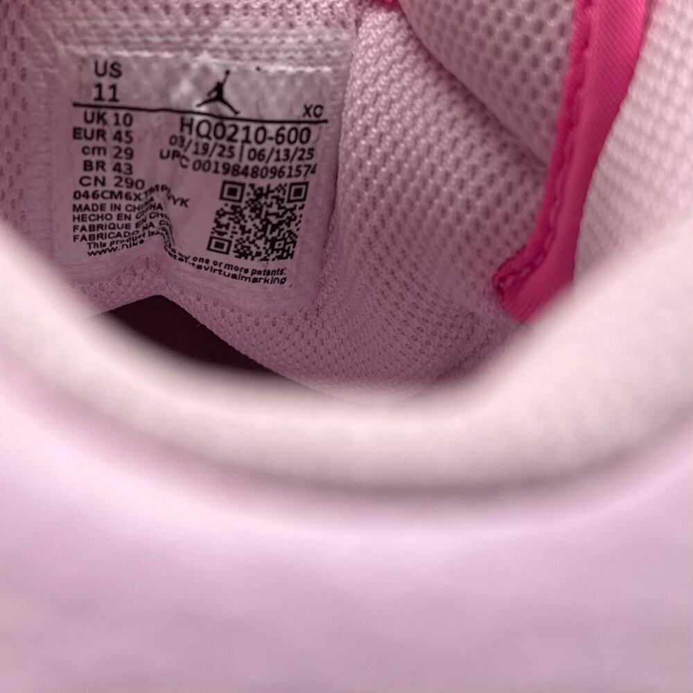 Jordan Stadium 90 Low TD Pink White Football Cleats HQ0210-600 Men's Size 11 - Picture 8 of 8